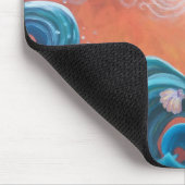 Sie ist das Meer Mousepad - ursprüngliche Malerei (Ecke)