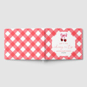 Sie ist die Cherry auf der Top Bow Cherry Baby Dus Gästebuch (Voll)