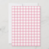 Sie ist die Cherry auf der Whimsical Bow Baby Dusc Einladung (Rückseite)