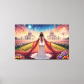 Sie ist die Führerin Leinwanddruck (Vorderseite)