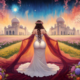 Sie ist die Führerin Leinwanddruck