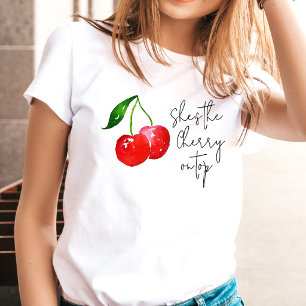 Sie ist die Kirsche auf dem Sahnehäubchen 🍒 Jungg T-Shirt