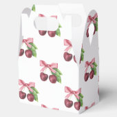 Sie ist die Kirsche auf der Babydusche Geschenkschachtel (Geöffnet)