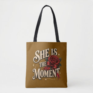 Sie ist die Moment Vintage-Rosen-Tasche Tasche
