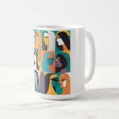 Sie ist die Revolution Kaffeetasse (VorderseiteRechts)