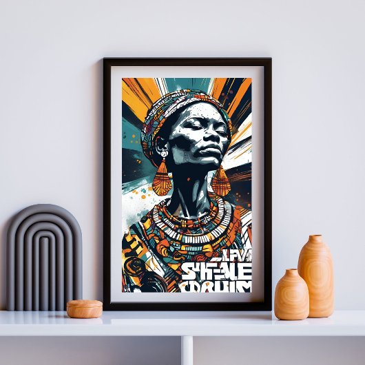 Sie ist die Trommel Poster