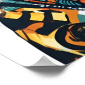 Sie ist die Trommel Poster (Ecke)