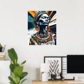 Sie ist die Trommel Poster (Heimbüro)