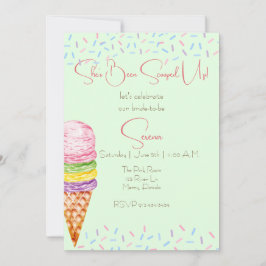 Sie ist ein Brautparty Einladung