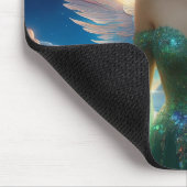 Sie ist ein Engel-Mauspad Mousepad (Ecke)