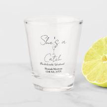 Sie ist ein Fang Champagnerflasche Junggesellinnen