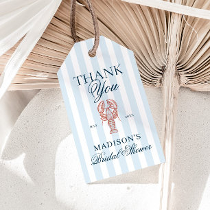 Sie ist ein Fang: Hummer-Brautabschiedsparty Geschenkanhänger