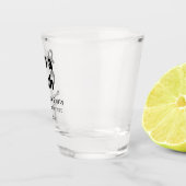 Sie ist ein Fang Junggesellinnenabschied Name Datu Schnapsglas (Rechts)