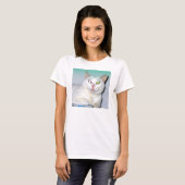 Sie ist ein grauer Gal T-Shirt (Vorne ganz)