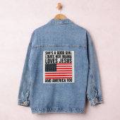 SIE IST EIN GUTES MÄDCHEN Vintage Jeansjacke (Hangar)