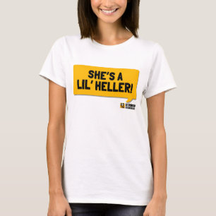 Sie ist ein Lil Heller! Ein kornisches Soundboard T-Shirt