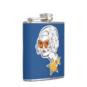 Sie ist ein Star Retro Style Flachmann (Rechts)