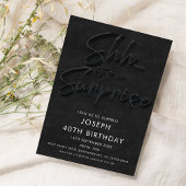 Sie ist ein überraschendes Party Einladung