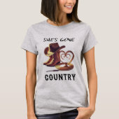 Sie ist ein verschollenes Land T-Shirt (Vorderseite)