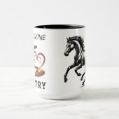 Sie ist ein verschollenes Land Tasse (Zentrum)