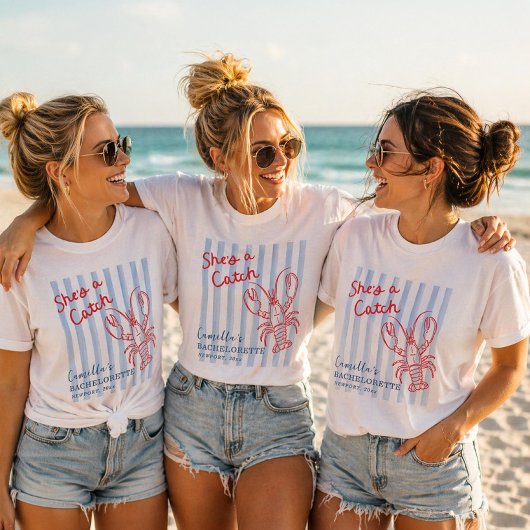 Sie ist eine Fang Bachelorette  T-Shirt