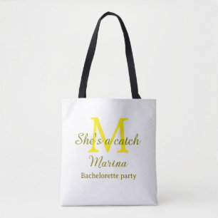 Sie ist eine Fangparty Junggesellinnenabschied n Tasche