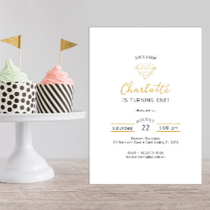 Sie ist eine Geburtstagsfeier von Gem Einladung