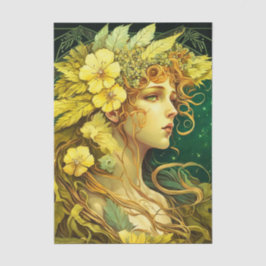 Sie ist eine Göttin Seidenpapier