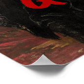 Sie ist eine Killerkönigin, die ein Zitat aus der  Poster (Ecke)