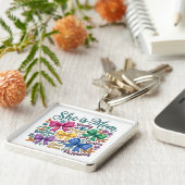 Sie ist eine schöne Mutter Schlüsselanhänger (Seite)