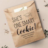 Sie ist eine Smart Cookie-Klasse im Abschluss 2024 Geschenktütchen
