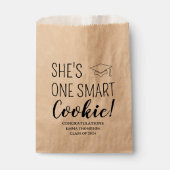 Sie ist eine Smart Cookie-Klasse im Abschluss 2024 Geschenktütchen (Vorderseite)