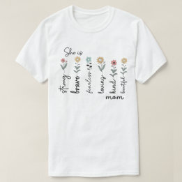 Sie ist eine starke, tapfere, liebende Mutter – Wi T-Shirt