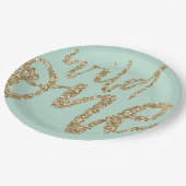 Sie ist eine wilde pappteller (Schrägansicht)