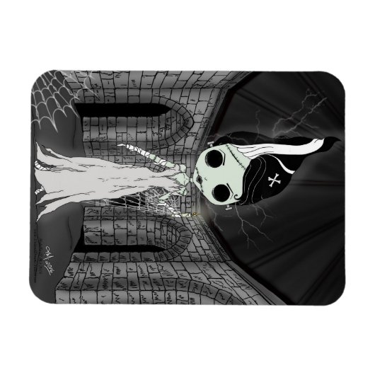 Sie ist elektrisierend! magnet (Horizontal)