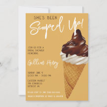 Sie ist erschossen! Eiscreme-Brautparty