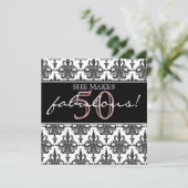 Sie ist fabelhaft! Einladung zur Geburtstagspartei (Stehend Vorderseite)