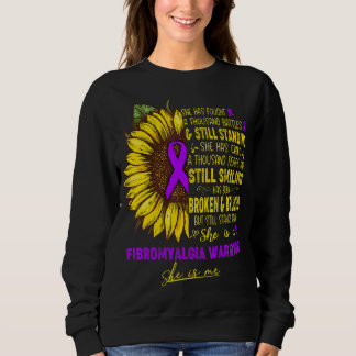 Sie ist Fibromyalgie-Kriegerin und ich Sweatshirt