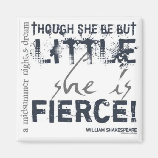 Sie ist fierce magnet (Vorne)