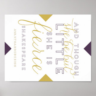 Sie ist fierce - Poster