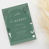 Sie ist frisch vom Brautparty der Market Bauern Einladung