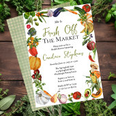 Sie ist frisch vom Brautparty des Marktes Einladung