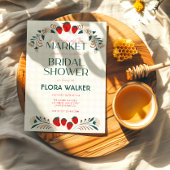 Sie ist frisch vom Brautparty des Marktes Einladung