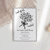 Sie ist frisch vom Brautparty des Marktes Einladung