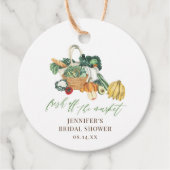 Sie ist frisch vom Brautparty des Marktes Geschenkanhänger (Vorderseite)