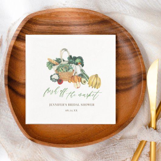 Sie ist frisch vom Brautparty des Marktes Serviette