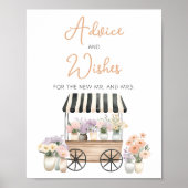 Sie ist frisch vom Markt beraten und wünscht Poster (Vorne)