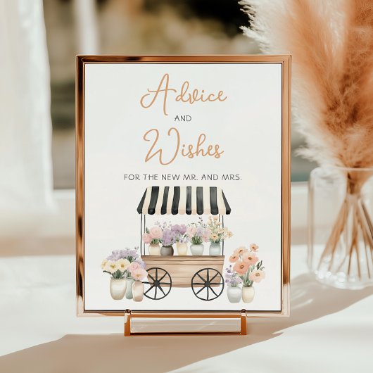 Sie ist frisch vom Markt beraten und wünscht Poster