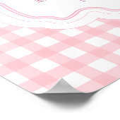 Sie ist frisch vom Markt Brautparty Willkommen Poster (Ecke)