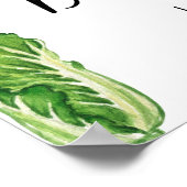 Sie ist frisch vom Markt Brautparty Willkommen Poster (Ecke)